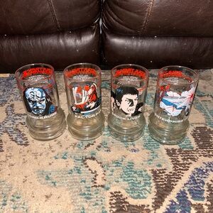 Vintage Star Trek III:  The Search for Spock 1984 Taco Bell Glasses-Complete Set